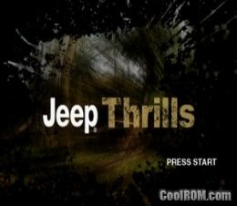 Jeep Thrills — Title screen