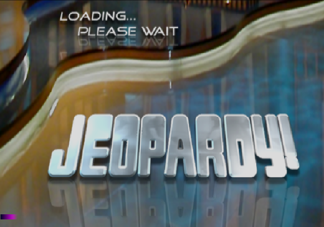 Jeopardy! — Title screen