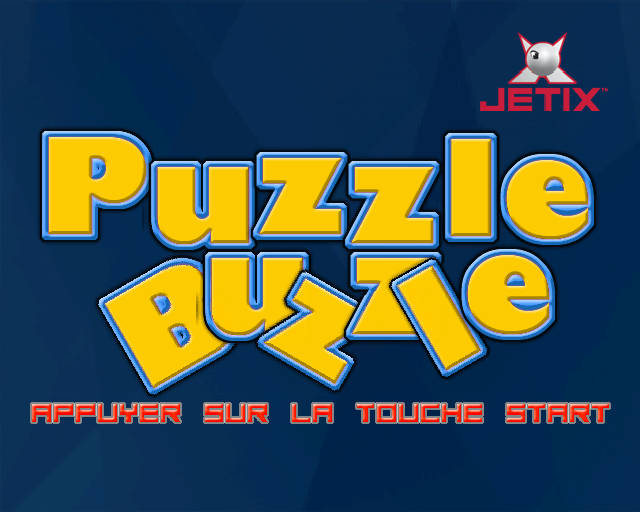 Jetix : Puzzle Buzzle — Title screen