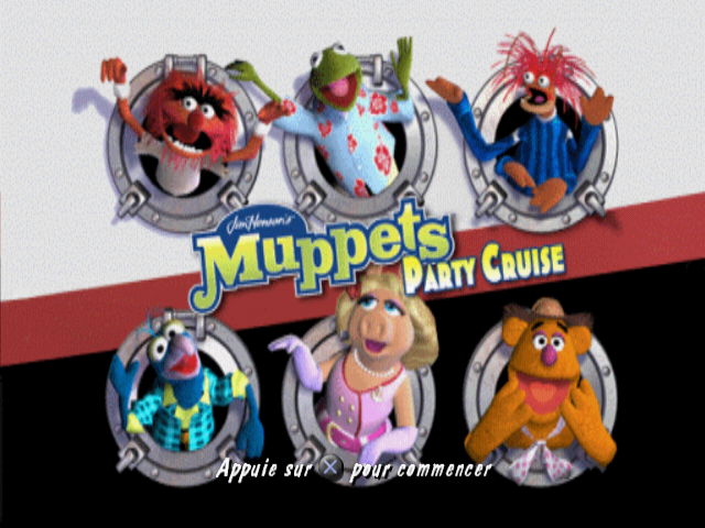 Jim Henson's Muppets Party Cruise — Title screen
