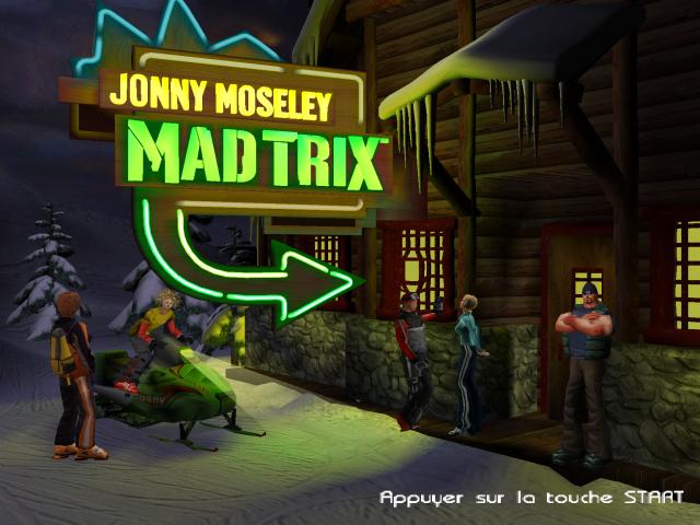 Jonny Moseley Mad Trix — Title screen