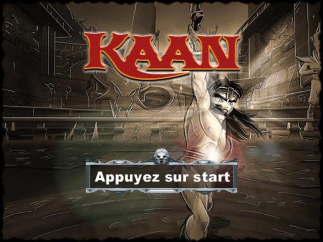Kaan : Barbarian's Blade — Title screen