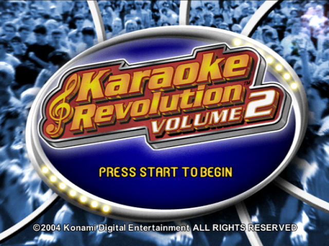 Karaoke Stage 2 — Title screen