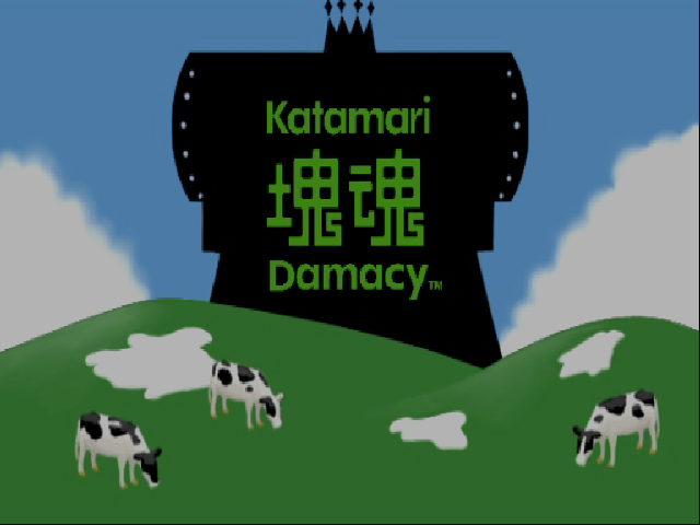 Katamari Damacy — Title screen