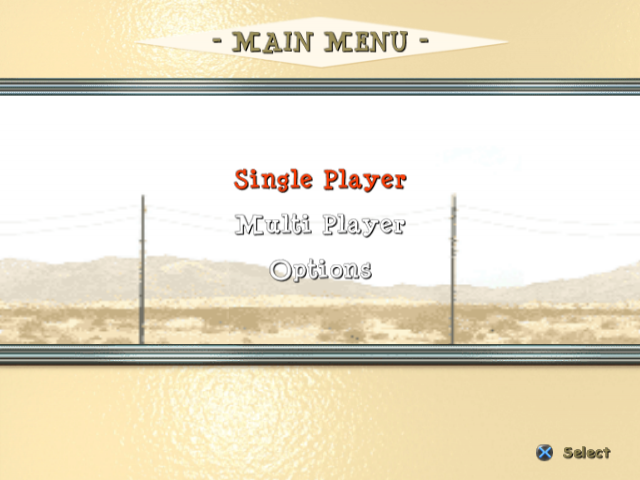 King of Clubs — Title screen