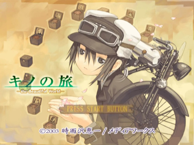 Kino no Tabi : The Beautiful World — Title screen