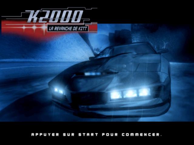 Knight Rider 2 : The Game — Title screen
