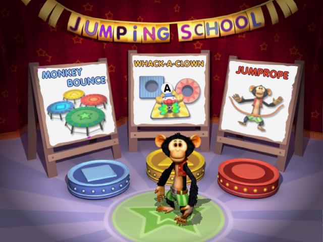 Konami Kids Playground : Alphabet Circus — Title screen