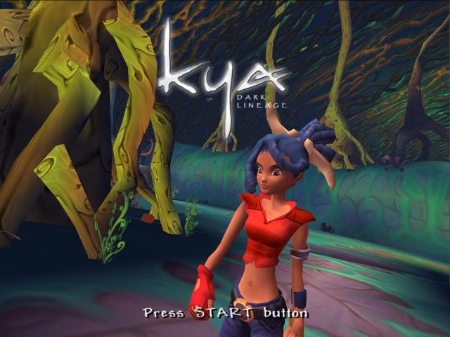 Kya : Dark Lineage — Title screen