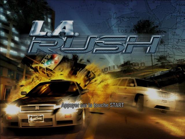 L.A. Rush — Title screen