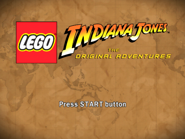 LEGO Indiana Jones : The Original Adventures — Title screen
