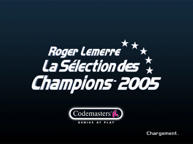 LMA Manager 2005 — Title screen