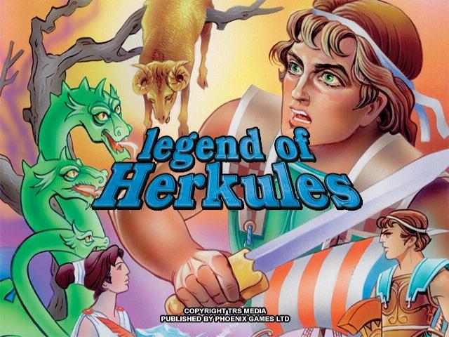 Legend Of Herkules — Title screen