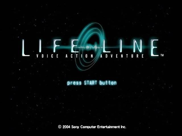 Life Line — Title screen