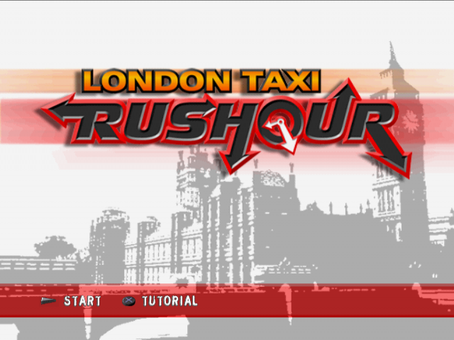 London Taxi : Rushour — Title screen