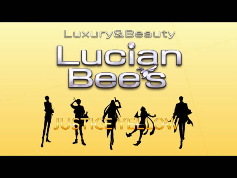 Lucian Bee's : Justice Yellow — Title screen