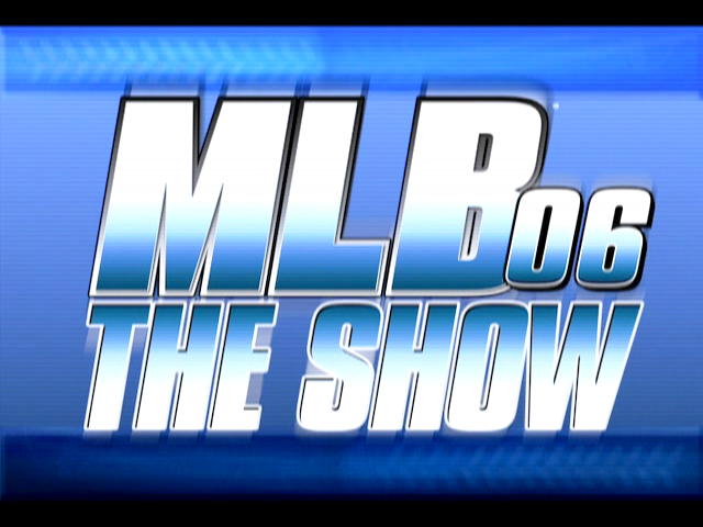 MLB 06: The Show — Title screen