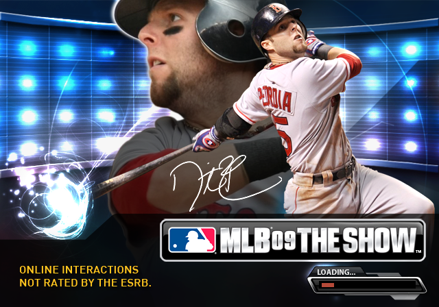 MLB 09 : The Show — Title screen