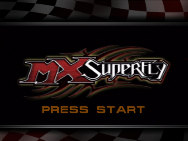 MX Superfly featuring Ricky Carmichael — Title screen