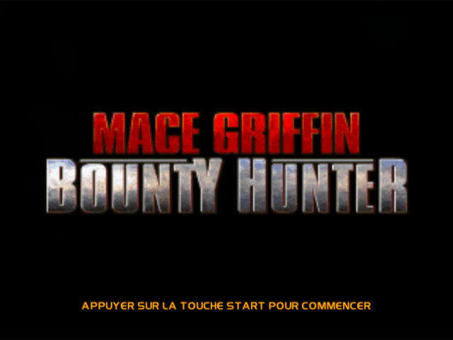 Mace Griffin : Bounty Hunter — Title screen