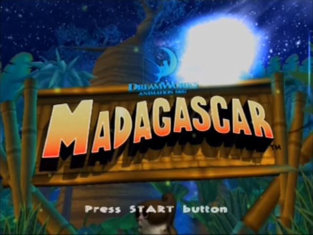 Madagascar — Title screen