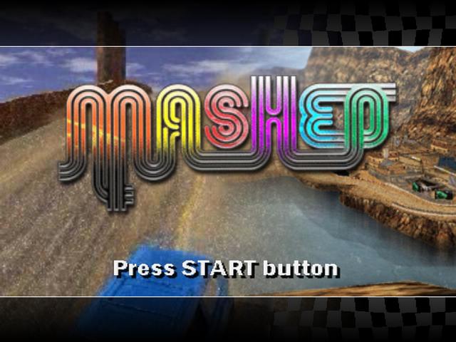 Mashed : Drive to Survive — Title screen