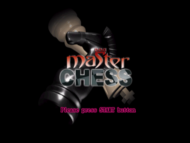 Master Chess — Title screen