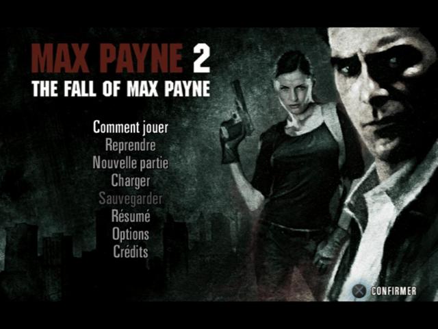 Max Payne 2 : The Fall of Max Payne — Title screen