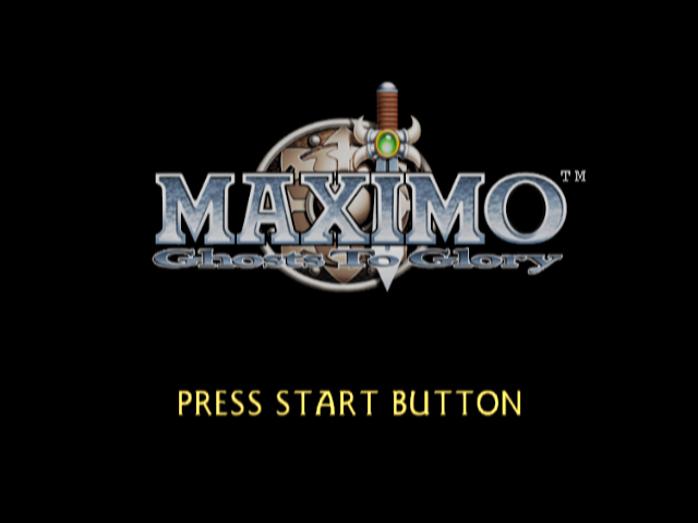 Maximo — Title screen