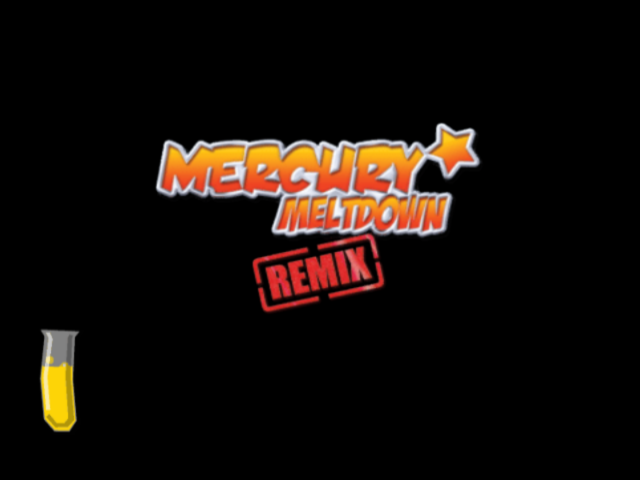 Mercury Meltdown Remix — Title screen
