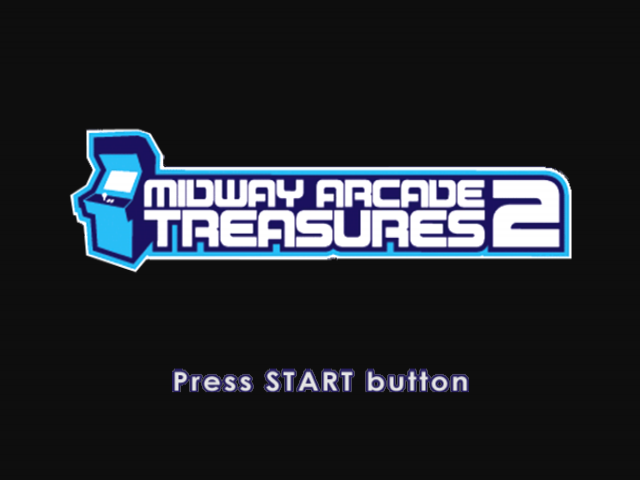 Midway Arcade Treasures 2 — Title screen