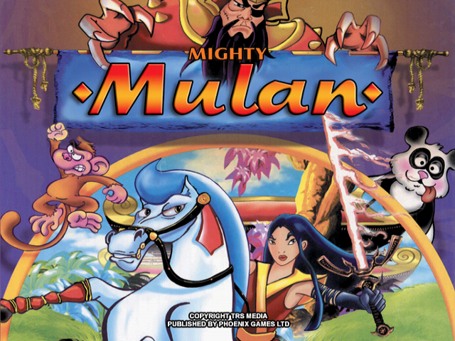 Mighty Mulan — Title screen