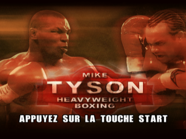 Mike Tyson Heavyweight Boxing — Title screen