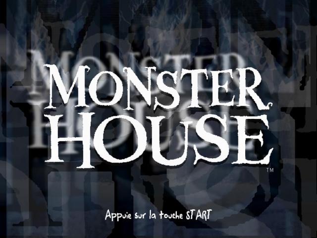 Monster House — Title screen