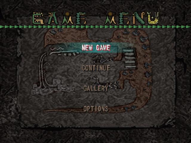 Monster Hunter — Title screen