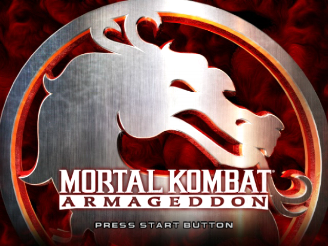 Mortal Kombat : Armageddon — Title screen