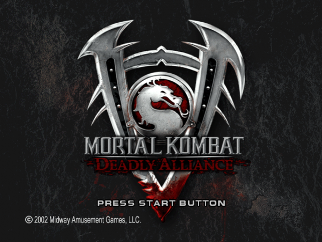 Mortal Kombat : Deadly Alliance — Title screen