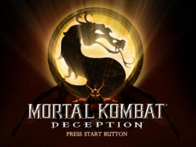 Mortal Kombat : Deception — Title screen