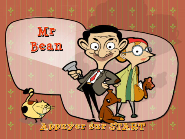 Mr. Bean — Title screen