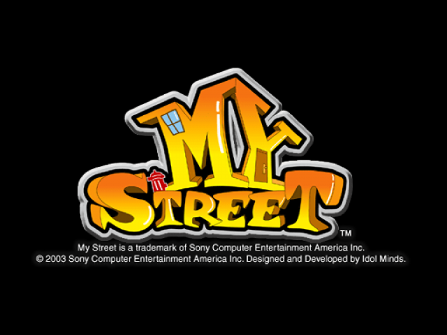 My Street — Title screen
