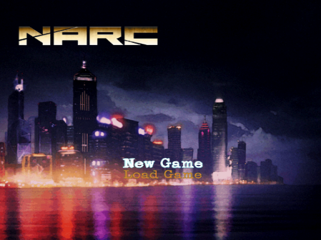 NARC — Title screen