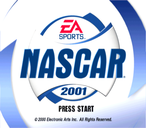 NASCAR 2001 — Title screen