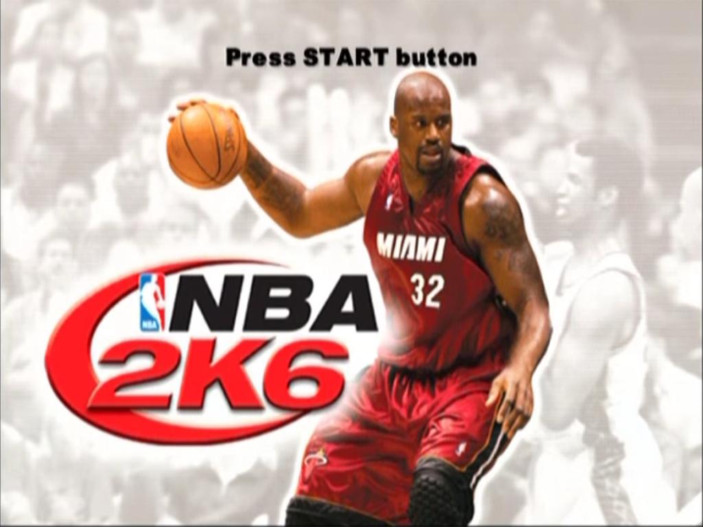NBA 06 — Title screen