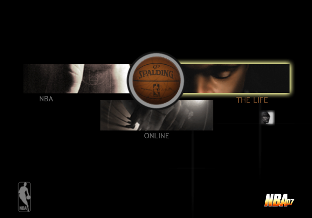 NBA 07 — Title screen