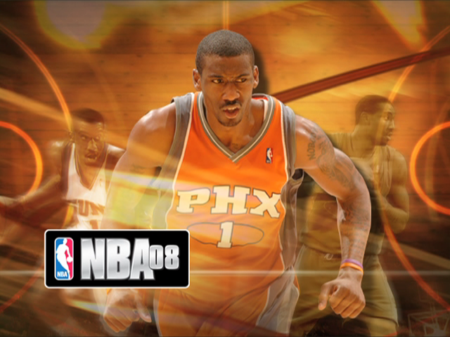 NBA 08 — Title screen