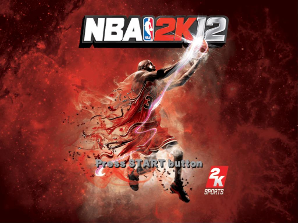 NBA 2K12 — Title screen