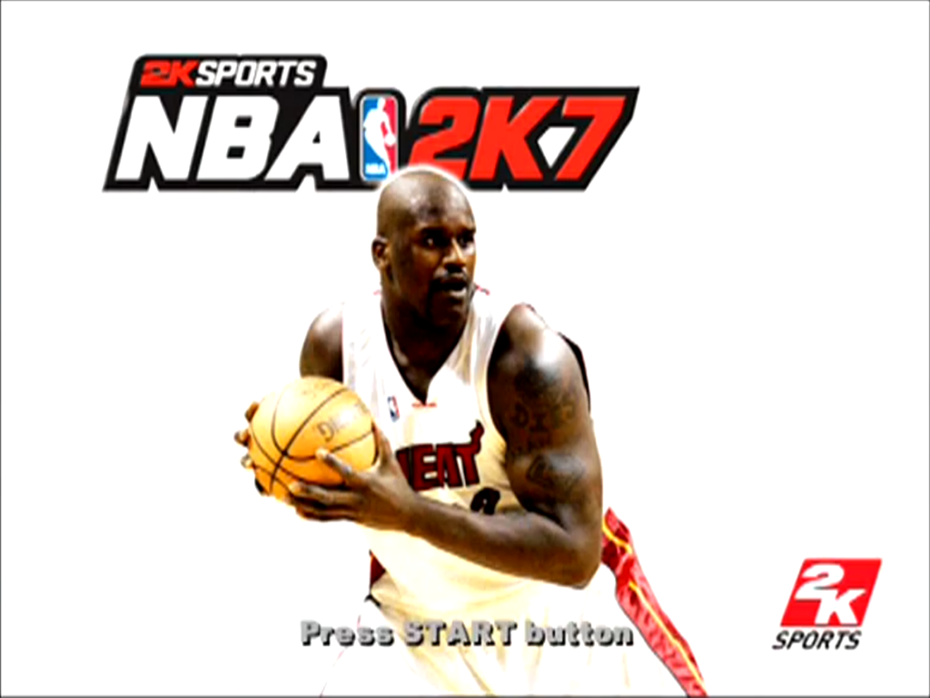 NBA 2K7 — Title screen