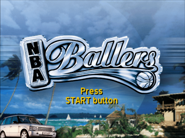 NBA Ballers — Title screen