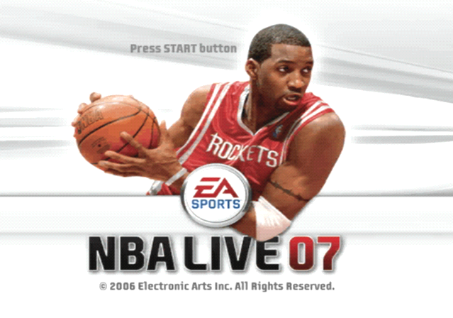 NBA Live 07 — Title screen