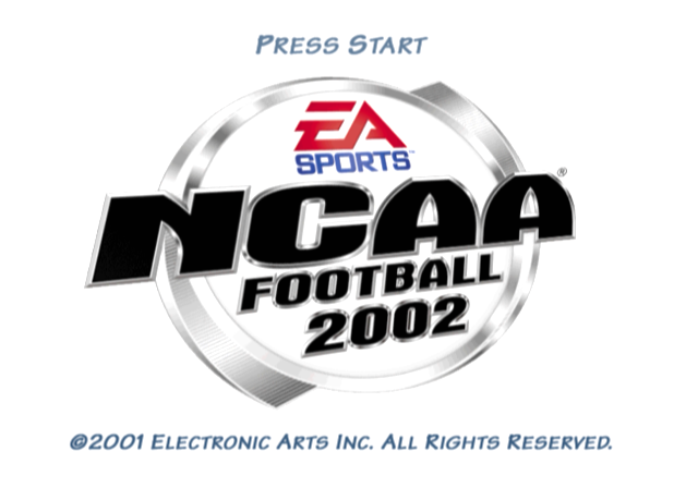 NCAA Football 2002 — Title screen